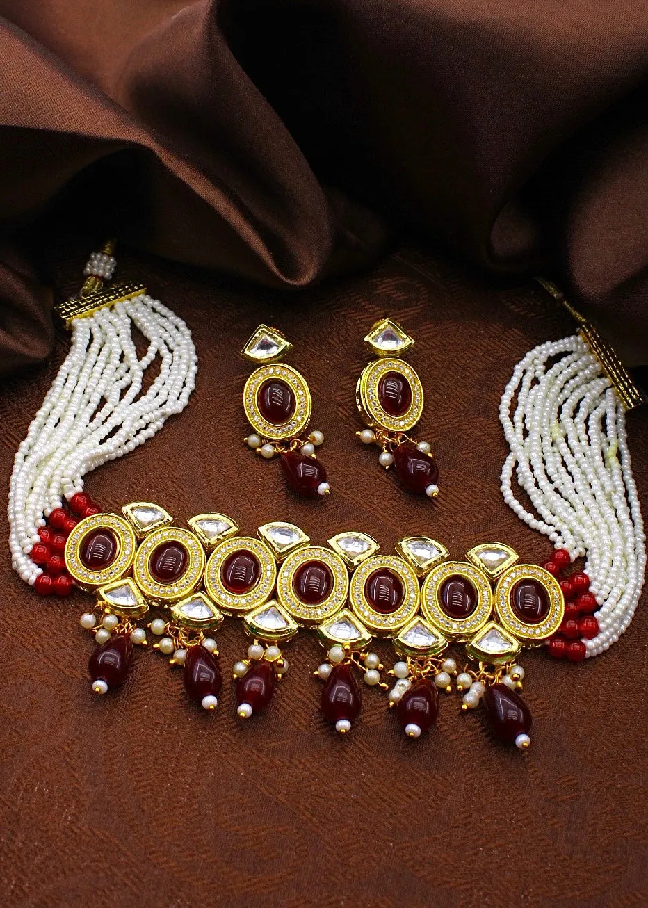 RAVISHING KUNDAN NECKLACE