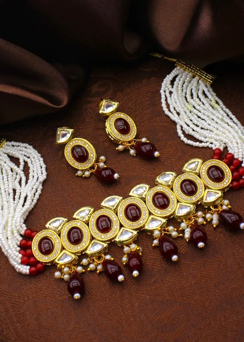 RAVISHING KUNDAN NECKLACE