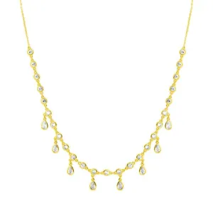 Sadie Shaker Necklace in Gold