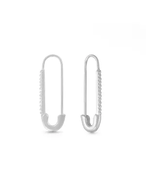 Safety Pin Earrings by boma