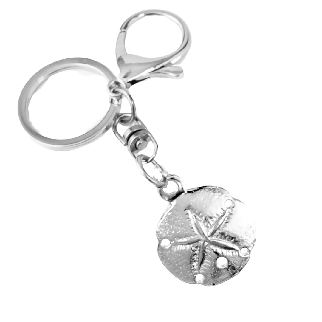 Sand Dollar Jewelry Gifts -Sand Dollar Pendant - Necklaces - Earrings - Keychain