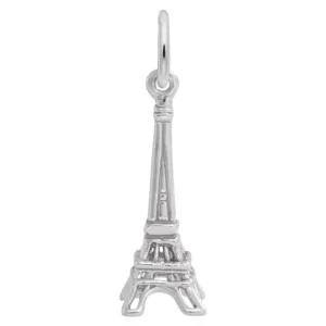 Silver Eiffel Tower Charm 0253