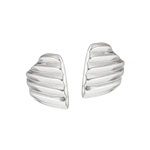 Small Sunray Studs - Silver