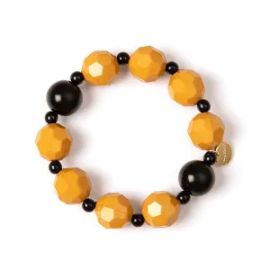 SODINI ELASTIC BRACELET WITH LARGE BEADS IN MULTI