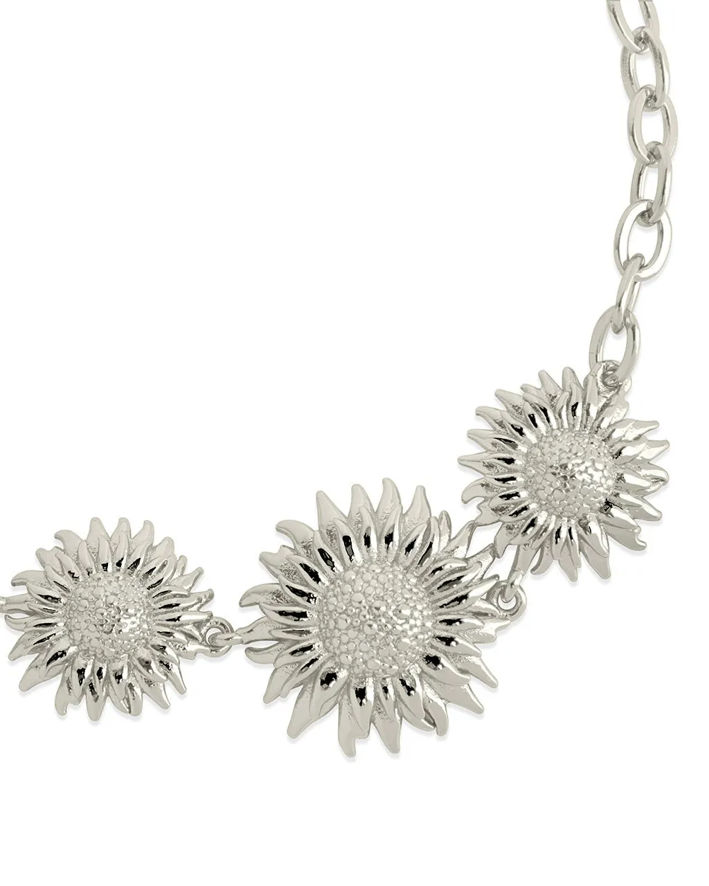 Solaris Sunflower Chain Bracelet