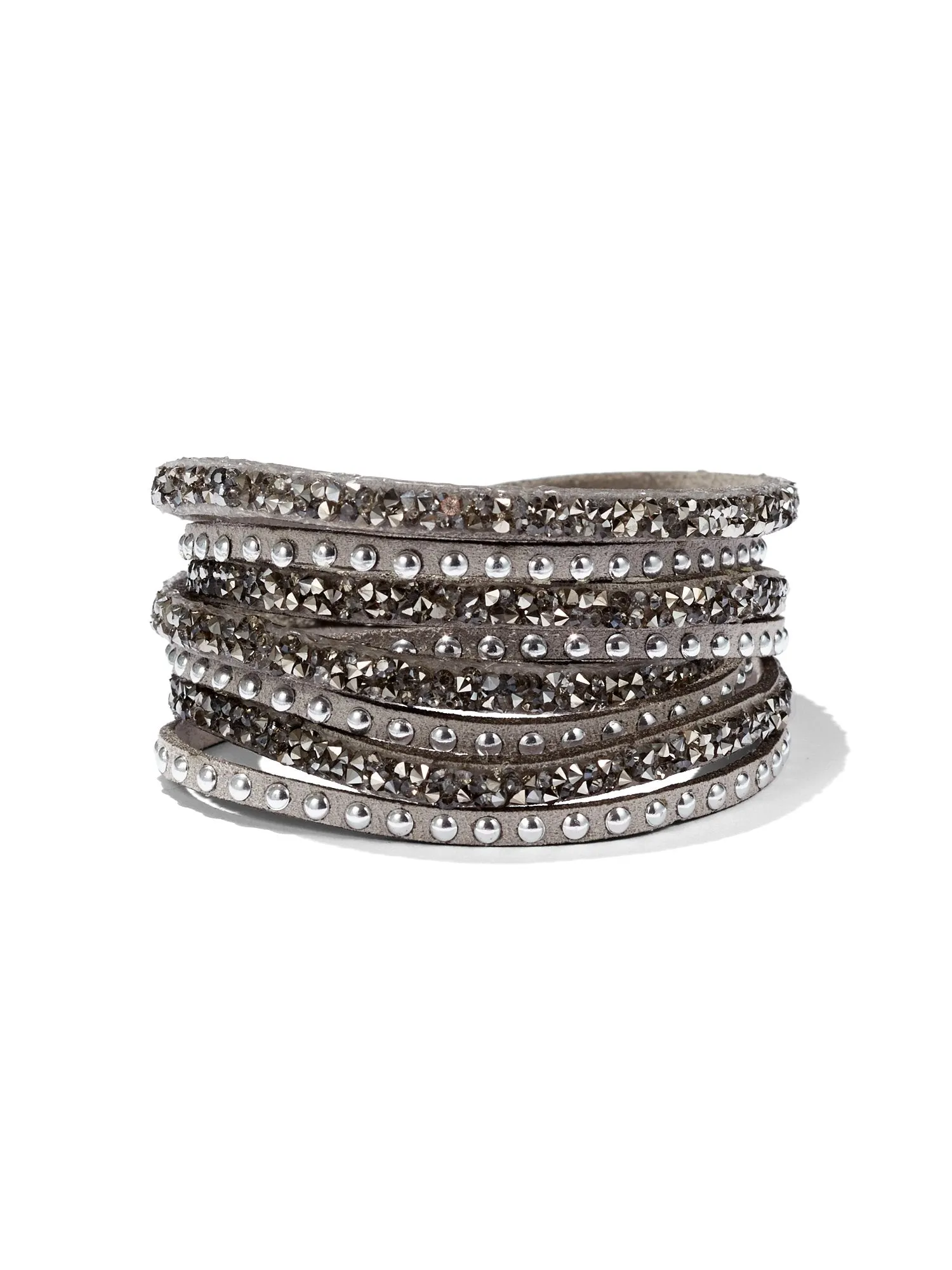 Sparkling Studded Wrap Bracelet