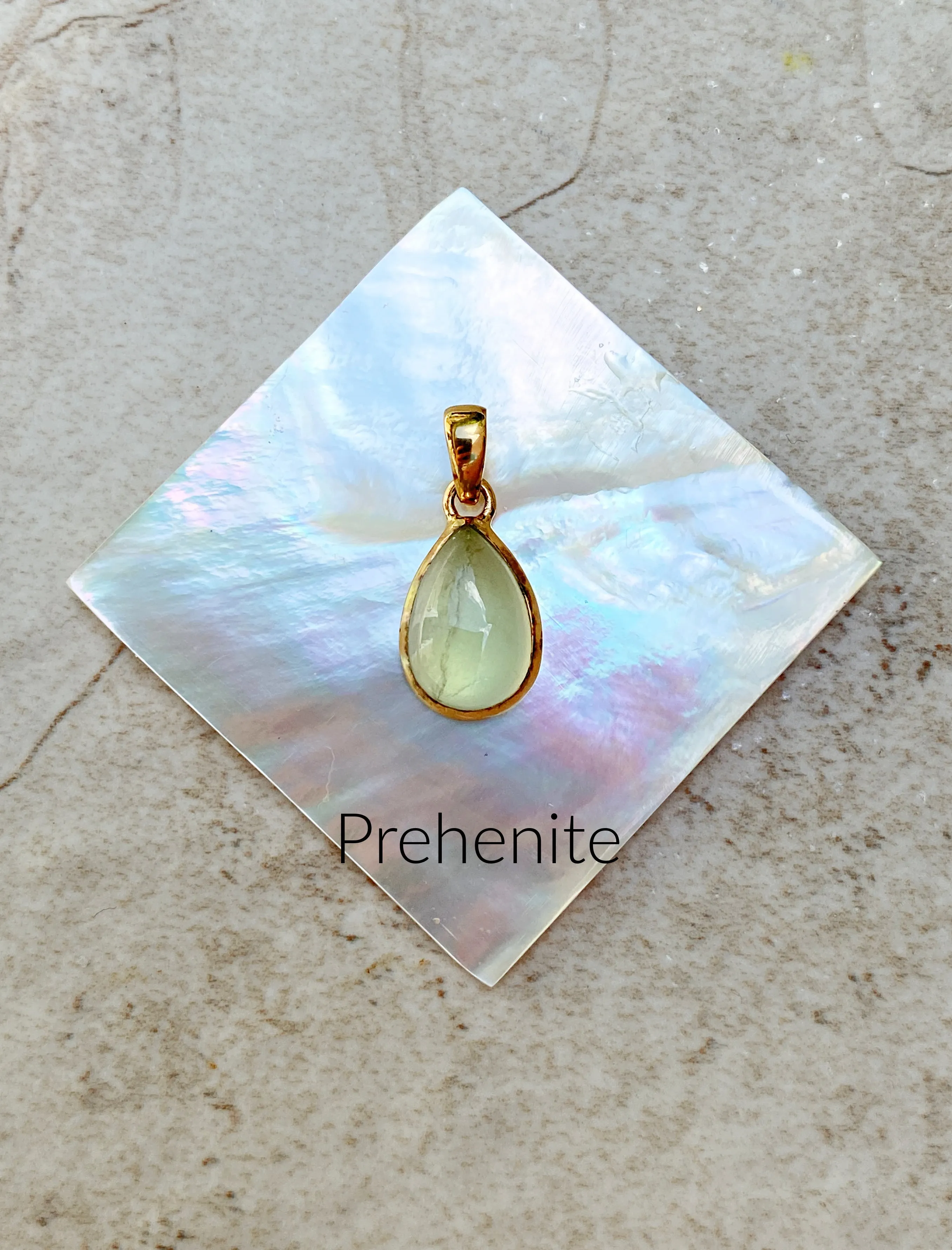 Teardrop Gemstone Cabochon Pendants