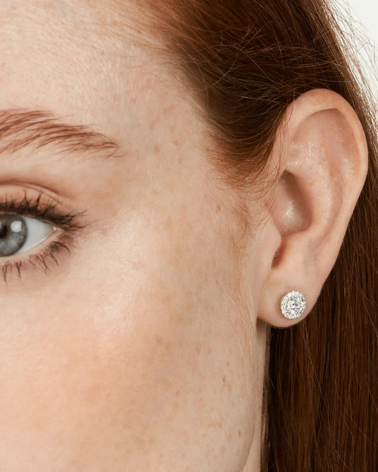 The Halo Stud Earrings