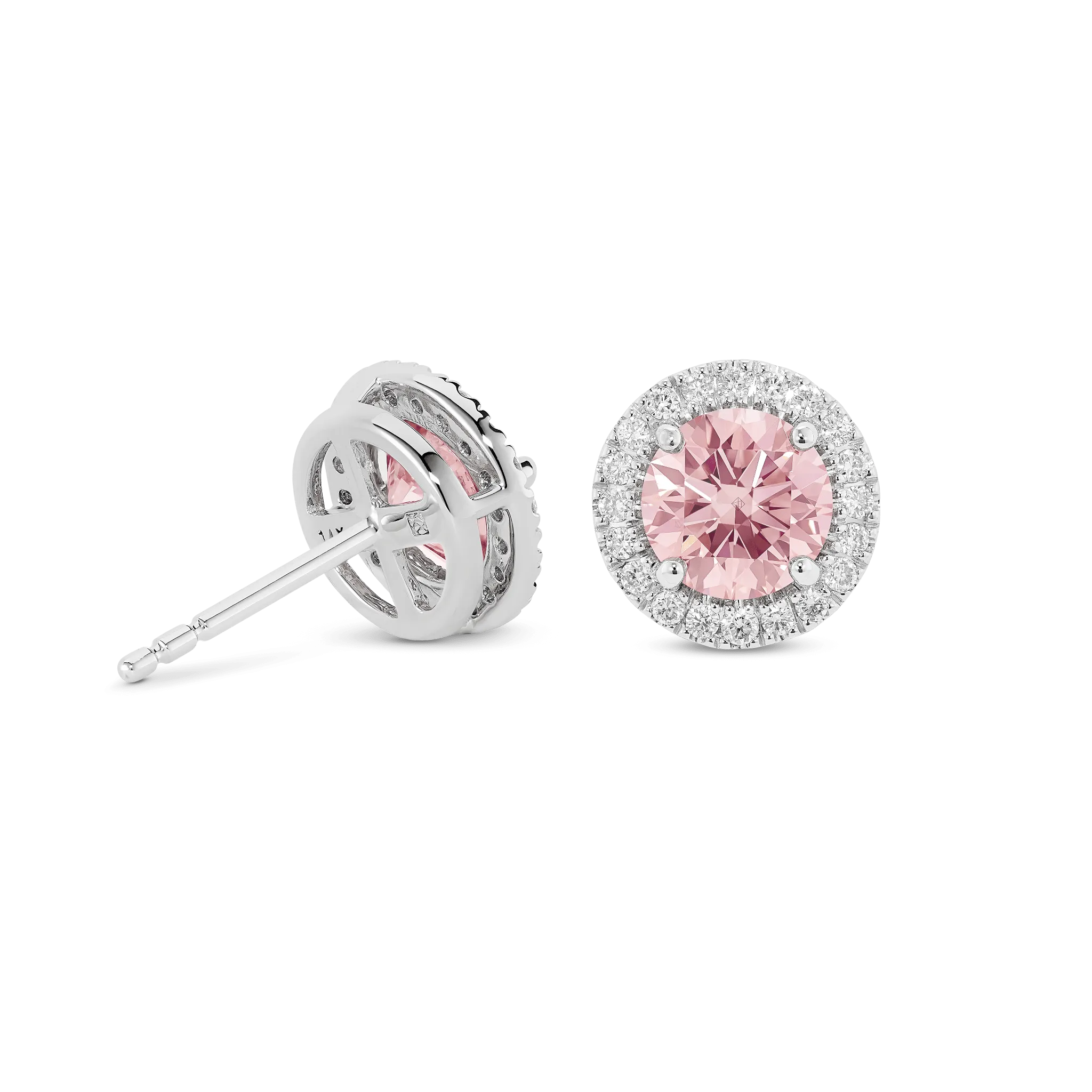 The Pink Halo Studs