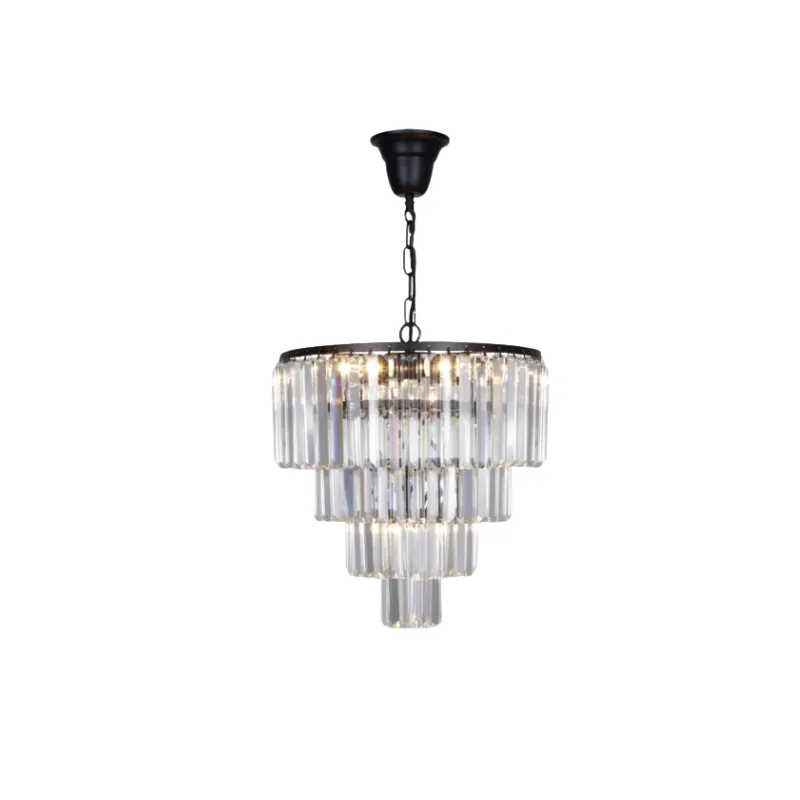 Traditional Crystal Multi-tiered Pendant Light | Assorted Sizes