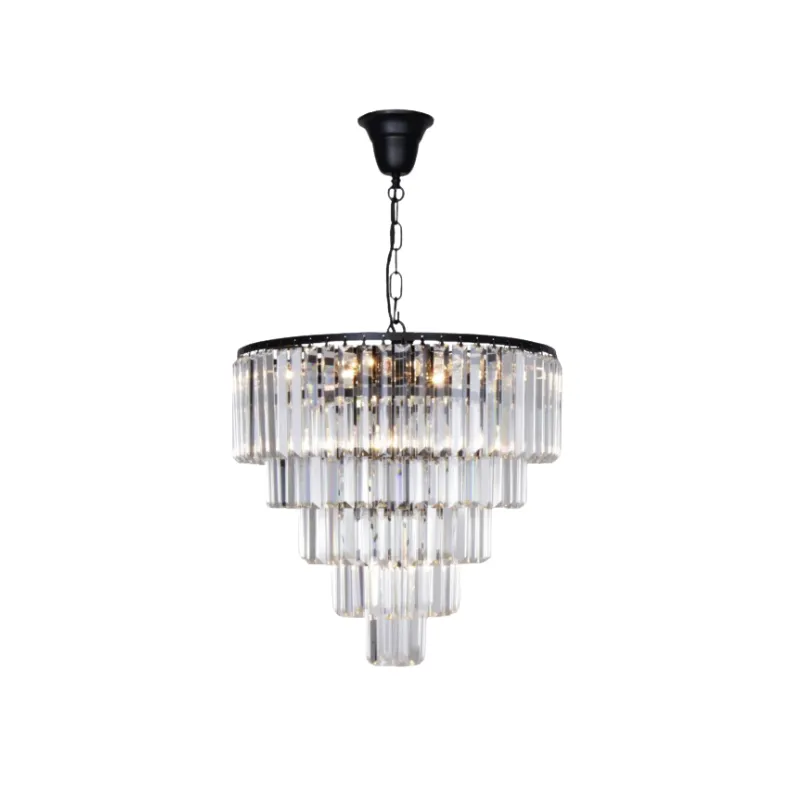 Traditional Crystal Multi-tiered Pendant Light | Assorted Sizes