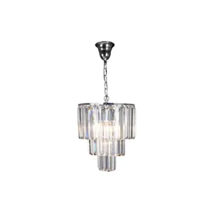 Traditional Crystal Multi-tiered Pendant Light | Assorted Sizes