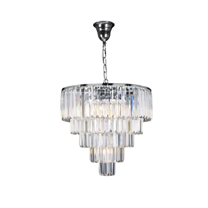 Traditional Crystal Multi-tiered Pendant Light | Assorted Sizes