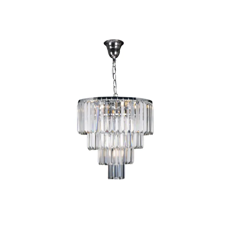 Traditional Crystal Multi-tiered Pendant Light | Assorted Sizes