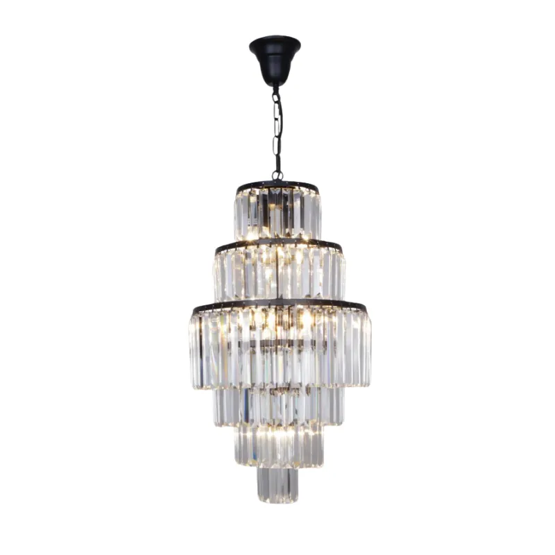 Traditional Crystal Multi-tiered Pendant Light | Assorted Sizes