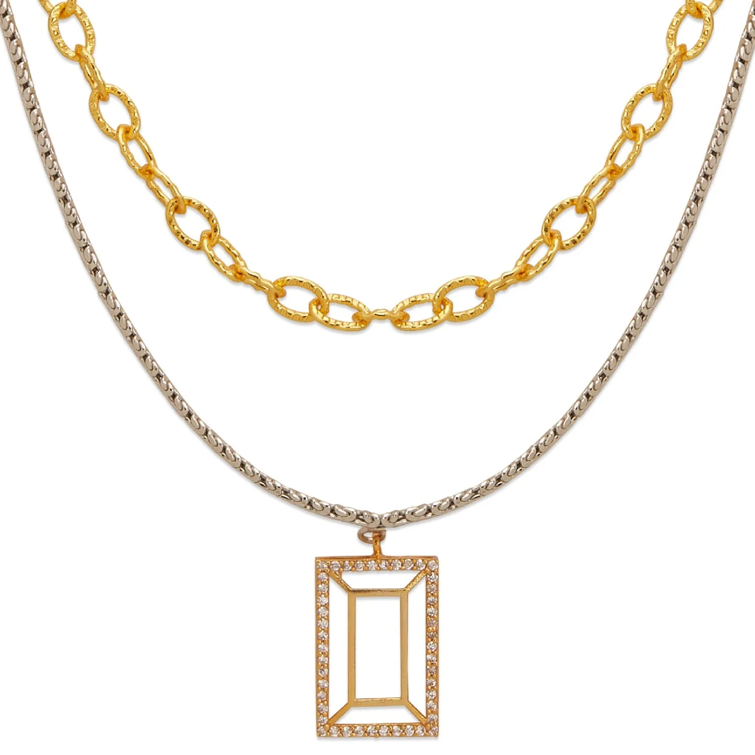 VAZIO LAYERED NECKLACE