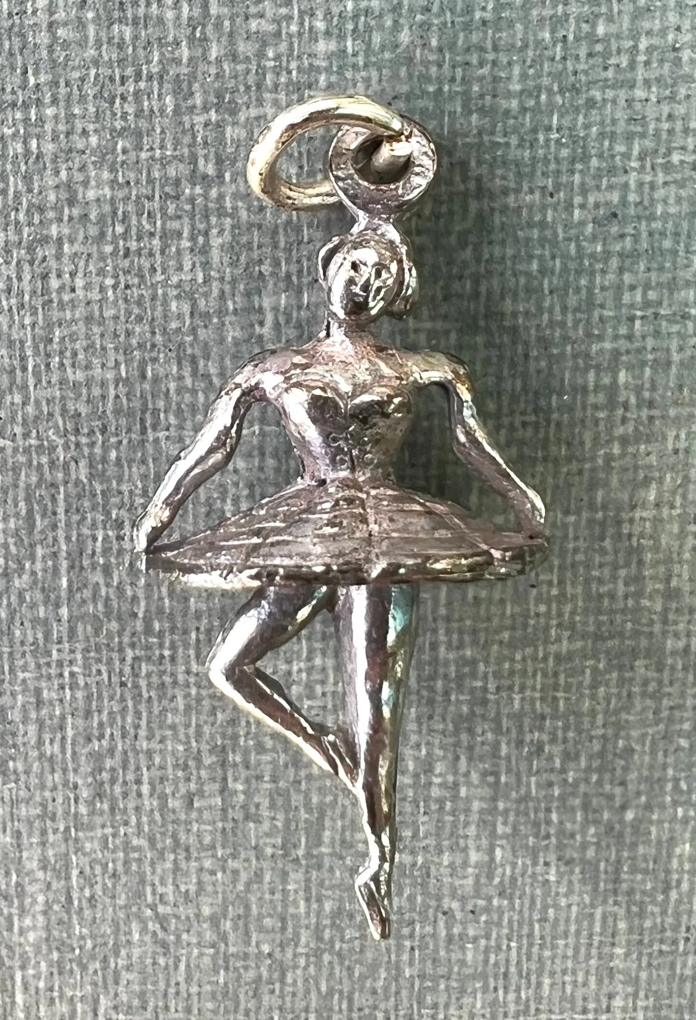 Vintage 2.5cm Ballet Dancer Charms