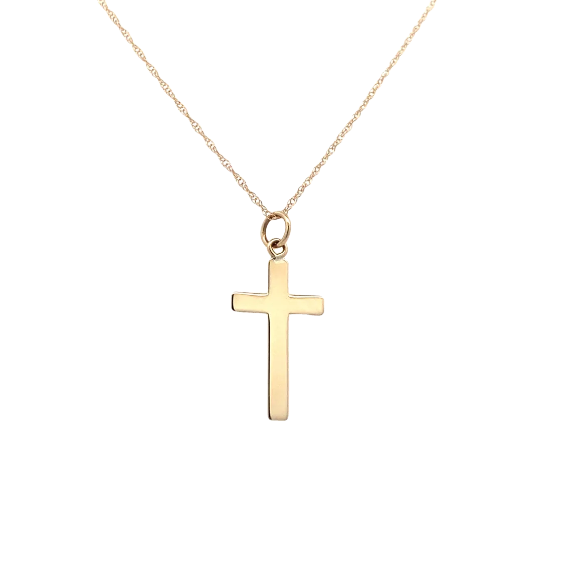 Yellow Gold Cross Pendant