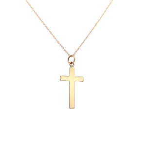 Yellow Gold Cross Pendant